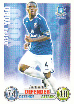 Joseph Yobo Everton 2007/08 Topps Match Attax #115